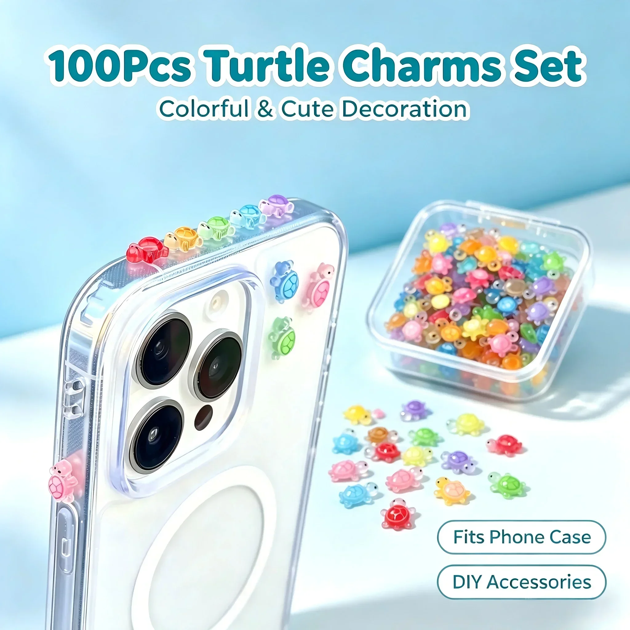 Resin Crafts Diy - 100 sztuk/ Żywiczne zawieszki w kształcie
