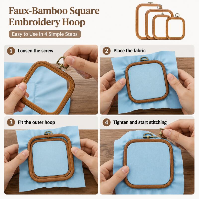 Kwadratowe dekoracyjne ramki d – Wood Ring Blank recenzja i cena