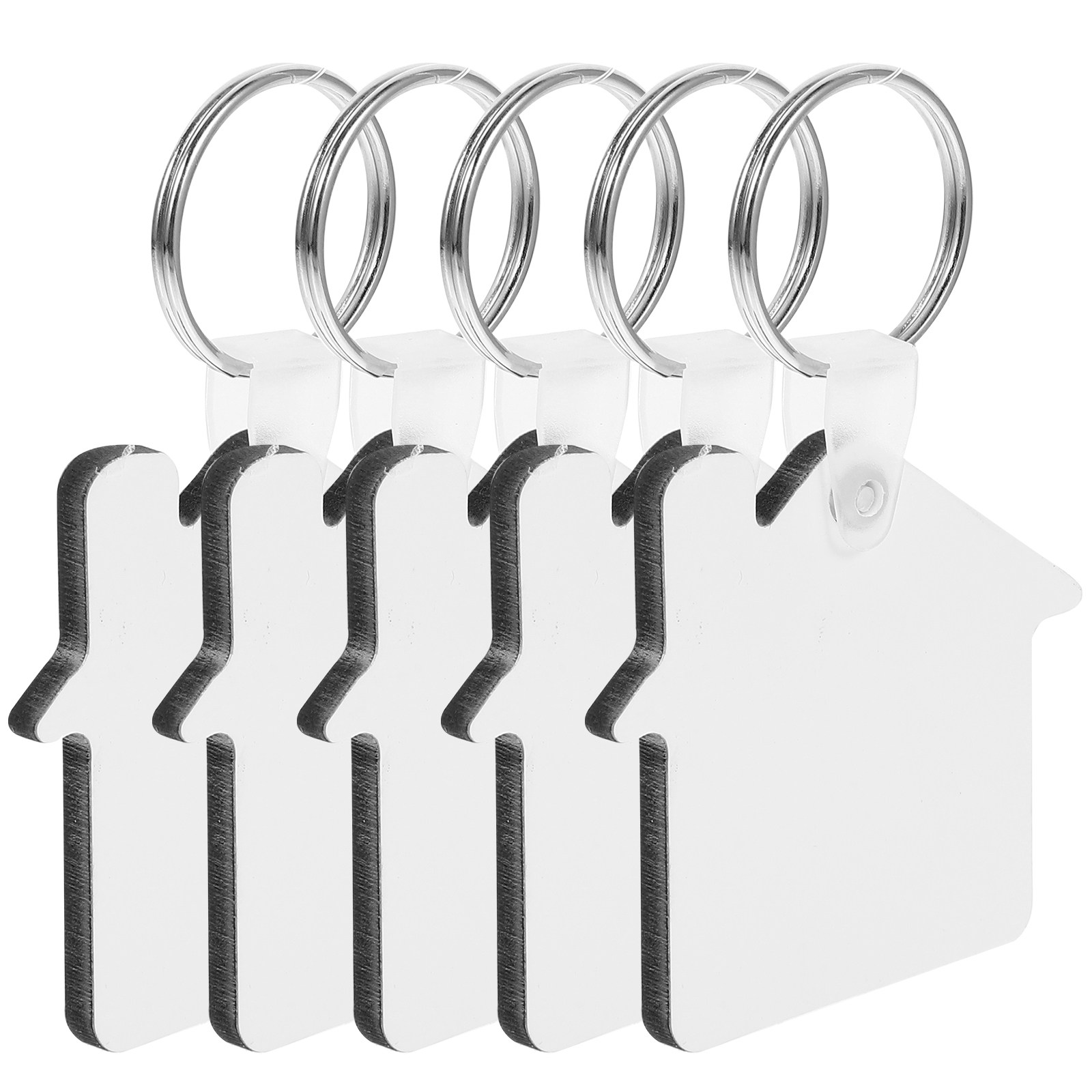 5 sztuk – puste breloczki do s – Wood Ring Blank recenzja i cena